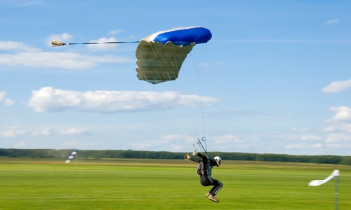 What is a Parachute Landing Fall (PLF)?